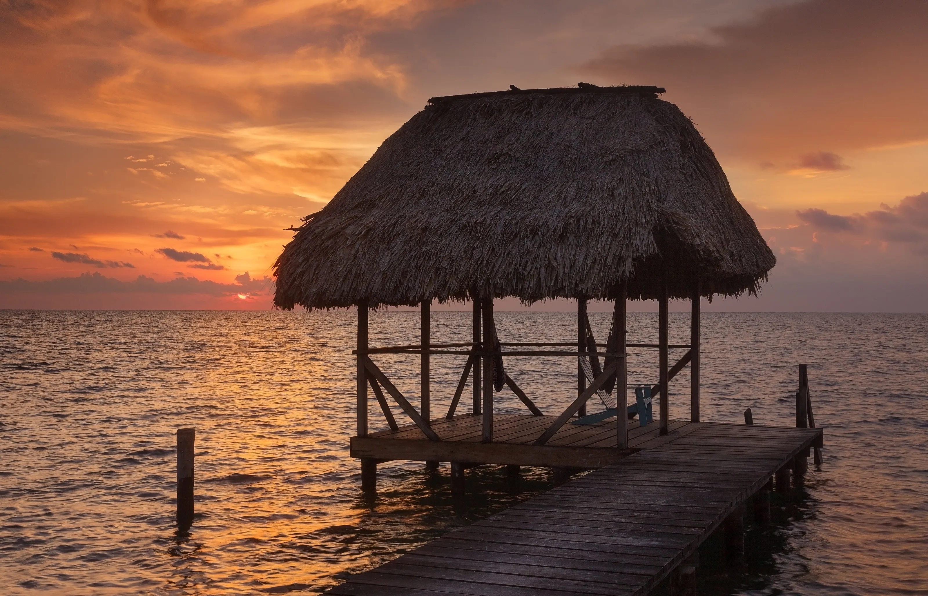 Belize Sunset Cay Cualker