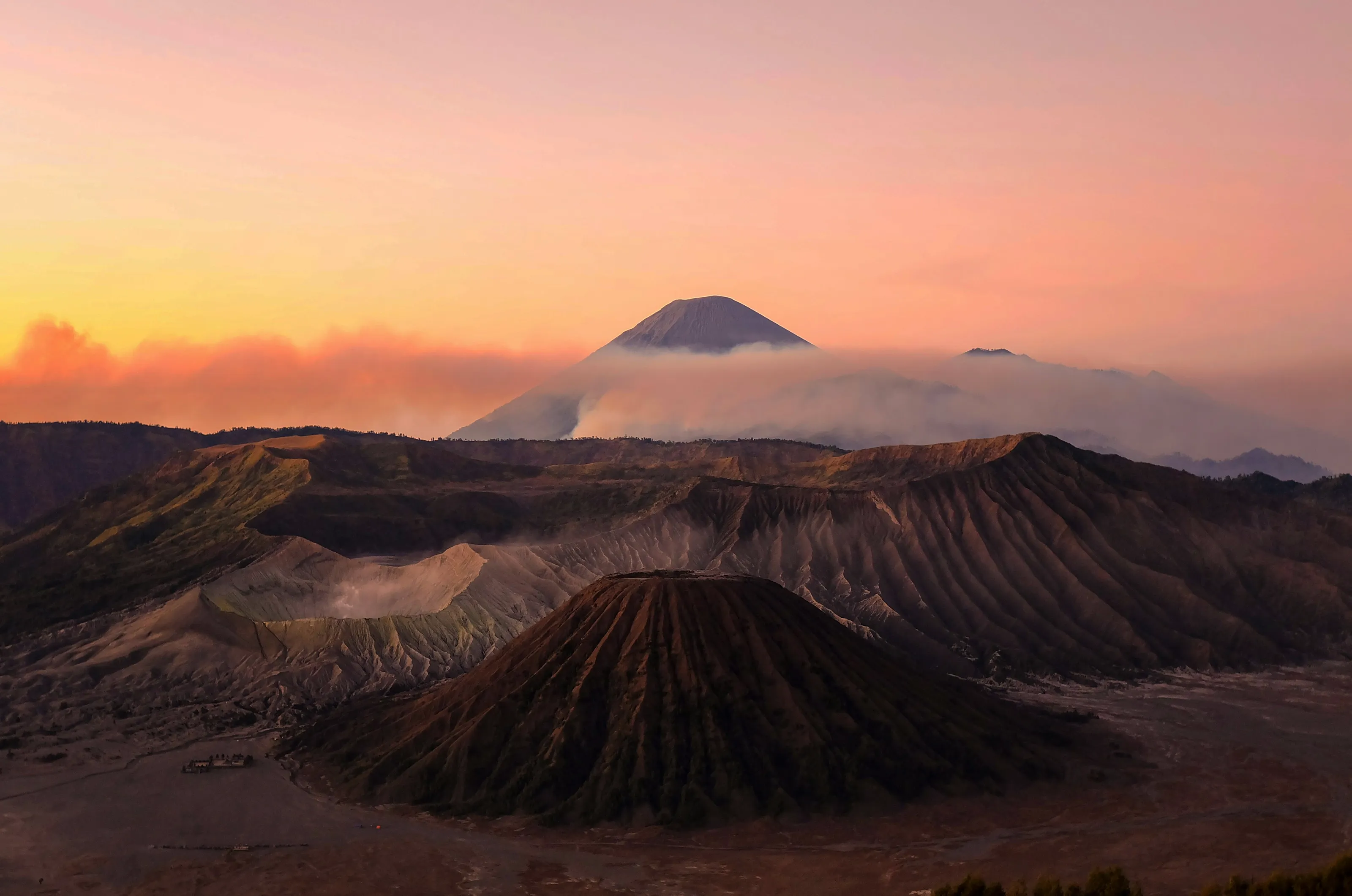 Bromo Tengger Semeru National Park in East Java, Indonesia